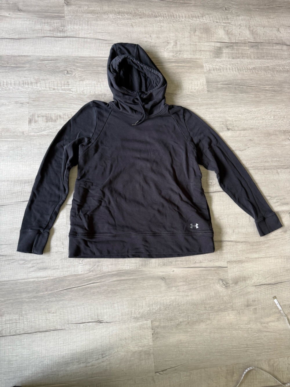 Under Armour Black Pullover Hoodie with Open Back